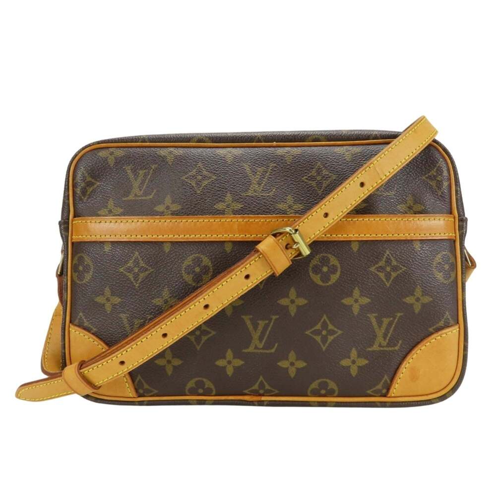 LOUIS VUITTON Brown Monogram Shoulder Bag